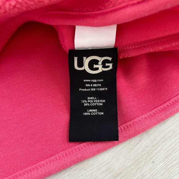 UGG MYLEY SHERPA PINK HOODIE XL NEW - Picture 7 of 10